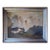 Gustav Weiss Swiss Alpine Village Misty Mountain Peaks Oil Painting For Sale
