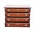 Mid 20th Century Kindel Furniture Solid Mahogany Traditional Style 45" Four Drawer Chest 176-2 - Oxford Finish For Sale - Image 5 of 12