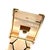 1940s 1940s Retro 18k Rose Gold Honey Comb Buckle Bracelet For Sale - Image 5 of 8