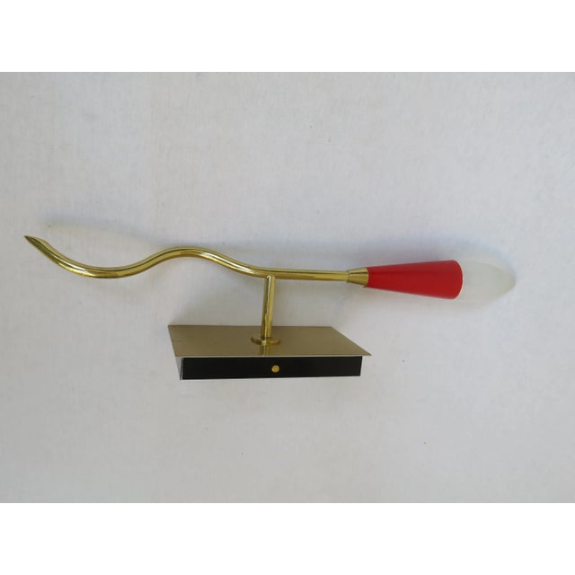 Italian Wall Lamps from LUX S.R.L., 1950s, Set of 2 For Sale - Image 10 of 14