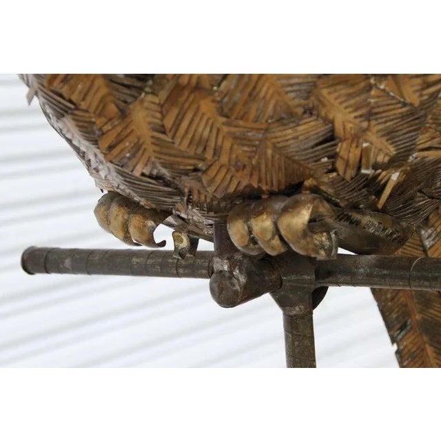 Vintage Sergio Bustamante Pheasant Bird Sculpture 54/100 Signed For Sale - Image 10 of 12
