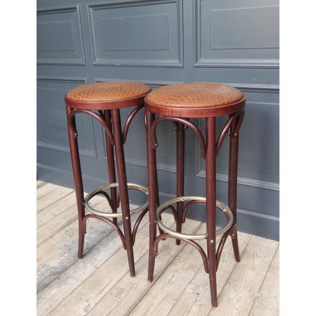 Set of Vintage Bar Stools, 1970s For Sale - Image 6 of 17