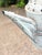 1940s 1940s Vintage Painted Striped Farmhouse Galvanized Garden Watering Can For Sale - Image 5 of 10