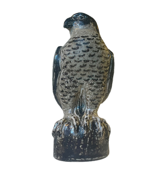 Large Stoneware Hawk by Knud Kyhn for Royal Copenhagen, Danish, 1950s