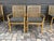 Lane Furniture Set of 6 Mid 20th Century Lane Furniture Brutalist Mid Century Modern Cane Back Dining Chairs For Sale - Image 4 of 12