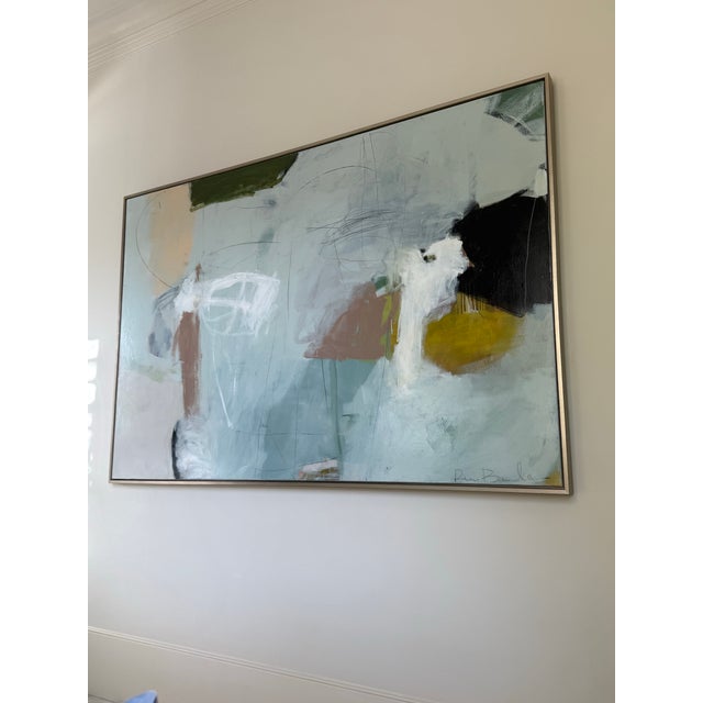 Huge Renee Bouchon Abstract Acrylic Painting For Sale - Image 4 of 11