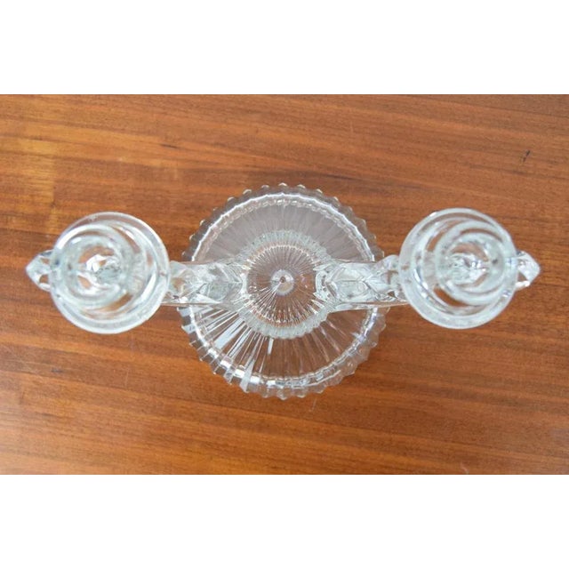 Mid-Century Glass Candlesticks Holder, 1960s For Sale - Image 10 of 11