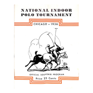 National Indoor Polo Tournament Chicago 1936