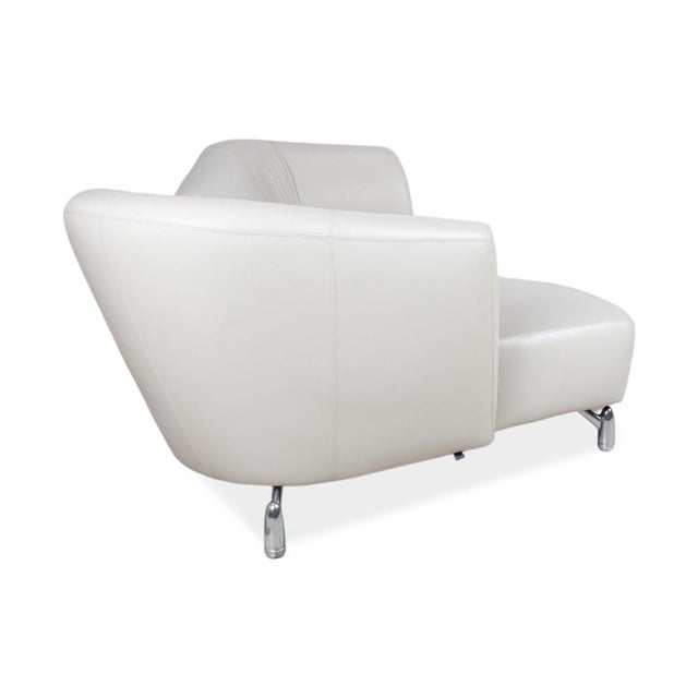Pupilla Corner Sofa in Cream Leather from Leolux For Sale - Image 9 of 13