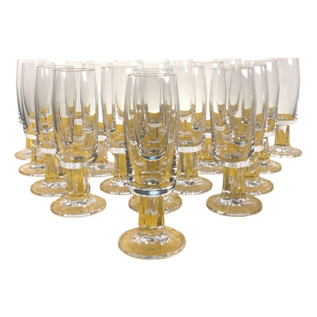 Vintage Gala Glasses in Crystal from Spiegelau, Set of 20 For Sale