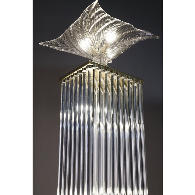 Art Deco Style Floor Lamp in Murano Glass, 1970s For Sale - Image 11 of 18