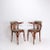 Curved Wooden Palmette Armchairs from Hilma, Belgium, Set of 2 For Sale - Image 3 of 16