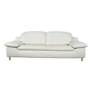 Amore Leather Three-Seater Sofa from Willi Schillig For Sale