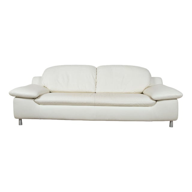 Amore Leather Three-Seater Sofa from Willi Schillig For Sale