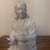 Ceramic Mid-20th Century Japanese Blanc De Chine Style White Porcelain Seated Okimono Figurine For Sale - Image 7 of 8