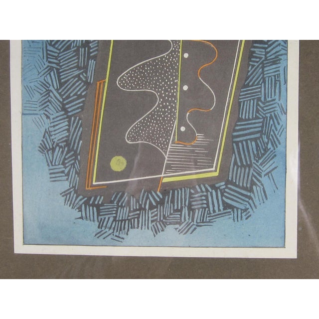 Cubism 1931 German Cubist Lithograph / Nature For Sale - Image 3 of 11