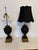 Neoclassical 18th Century Monumental Wedgwood Black Basalt Urn Table Lamps - A Pair For Sale - Image 3 of 10