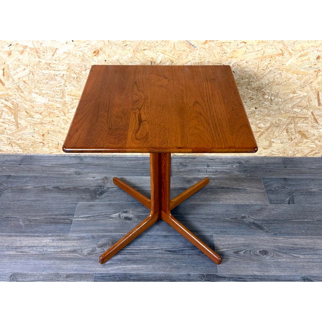Brown Vintage Teak Table from Oddense Maskinsnedkeri, 1970s For Sale - Image 8 of 13