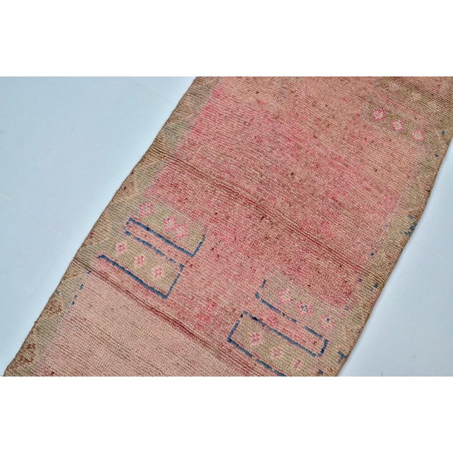 1960s Vintage Tribal Hallway Runner For Sale - Image 5 of 10