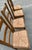 Brown French Country Ladder Back Rush Seat Dining Chairs - Set of 4 For Sale - Image 8 of 8