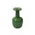 Ceramic Orient Crackle Pattern Verdant Green Color Pottery Ceramic Vase For Sale - Image 7 of 7