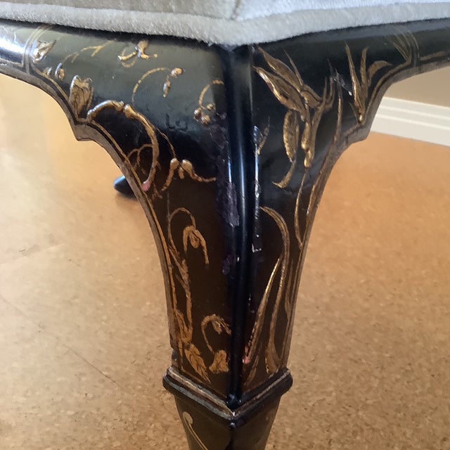 Mid 20th Century Hollywood Regency Chinoiserie Dining/Side Chairs - Set of 2 For Sale In Palm Springs - Image 6 of 11