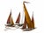 1970s Signed C. Jeré Artisan House Sailboat Regatta Brass Copper Brutalist Mid-Century Modern Wall Sculpture For Sale - Image 5 of 6