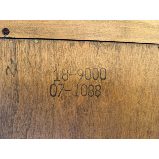 Ethan Allen Ethan Allen 1776 Collection Maple Highboy Dresser For Sale - Image 4 of 12