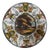 Hand-Painted Display Plate from Riccardo Gatti, Italy, 1950s For Sale