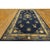 Blue Chinese Antique 1880s Rectangle Room Size Wool Knotted - Peking Rug, Circa Date: 1880s. This exceptional example of...