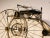 Wood 1980s Curtis Jeré Mercedes BenzScale Curtis Jere Karl Benz of Mercedes Benz Bicycle Sculpture For Sale - Image 7 of 11