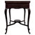 Gold 20th Century English Mahogany Envelope Card Table, 1890s For Sale - Image 8 of 13