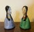 Art Deco 1920's Art Deco Made in Japan Figural Bells in the Form of Porcelain Ladies - a Pair For Sale - Image 3 of 11