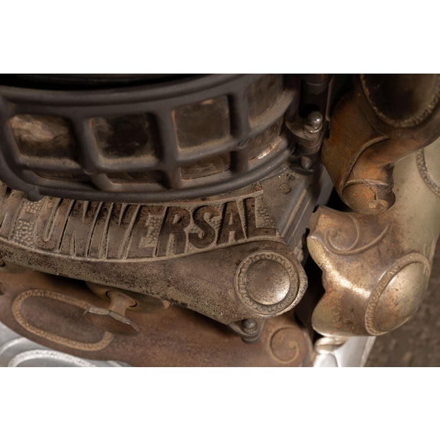 Late 19th C. Cribben & Sexton Sunbeam "Universal" Cast Iron Parlor Stove For Sale - Image 10 of 10