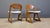 Vintage Brutalist Dining Chairs, 1960s, Set of 6, in Very Good conditions. Designed 1960 to 1969