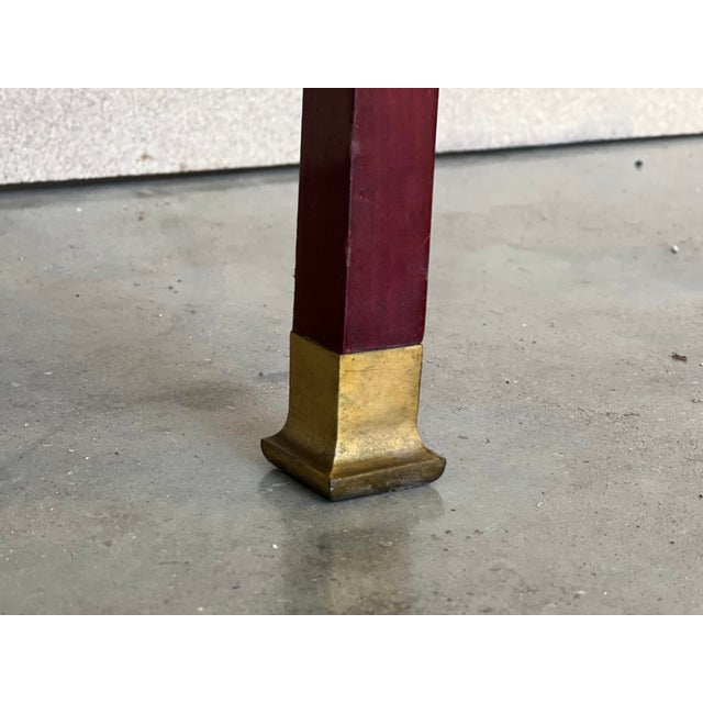 French Empire Ormolu-Mounted Cabinet Pedestal, Circa 1840 For Sale - Image 10 of 11