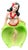 Rare 1955 Hawaiian Hula Girl in Grass Skirt Ceramic Ashtray For Sale