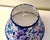 Floral Fabric Lampshades With Navy Velvet Trim, Styled After Brunschwig & Fils, a Pair (New) For Sale In New York - Image 6 of 8