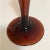 Mid-Century Modern Mid-Century Bohemian Glass Amber Candle Holder For Sale - Image 3 of 4