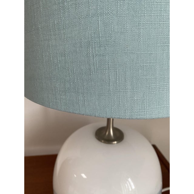 Glass Sakura Table Lamp by Michael Bang for Holmegaard, Denmark, 1980s For Sale - Image 11 of 13