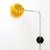 Space Age Yellow Wall Lamp by Arnold Berges for Staff Germany, 1970s For Sale - Image 6 of 17