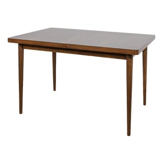 Mid-Century Walnut Dining Table by Bohumil Landsman for Jitona, Former Czechoslovakia, 1960s For Sale