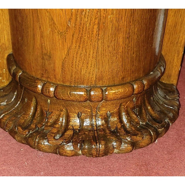 19th Century Architectural Fireplace in Wood For Sale - Image 4 of 6