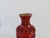 1970s Vintage Chinese Cinnabar Vase For Sale - Image 5 of 9