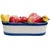 Gumps 1990s Italian Glazed Ceramic Apples & Bananas Basket Topiary Centerpiece for Gumps San Francisco For Sale - Image 4 of 10