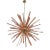 21st Century Caramello Sputnik Chandelier by Fabio Ltd For Sale