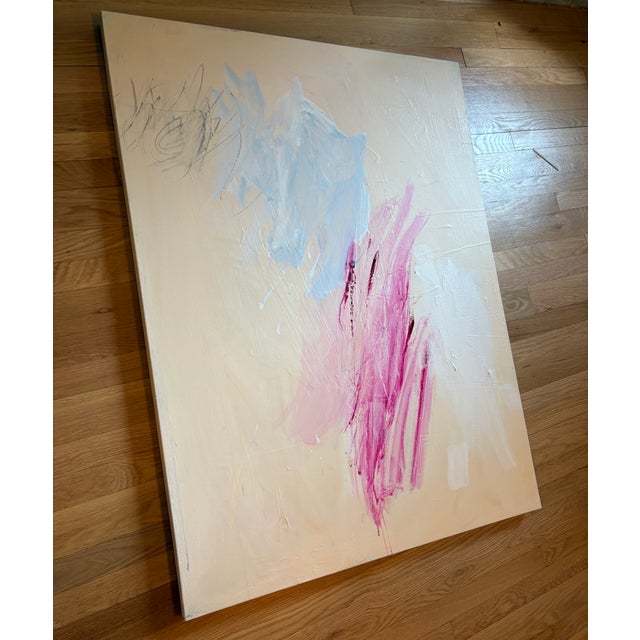 Sarah Trundle Sarah Trundle, Contemporary Abstract Painting, "Freedom" For Sale - Image 4 of 7