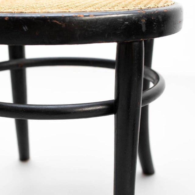 Set of Early 20th Century Rattan and Wood Chairs For Sale - Image 18 of 18