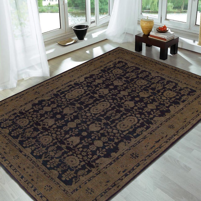 Elevate your home with the timeless beauty of a handmade Persian rug, renowned for its exceptional craftsmanship, rich...