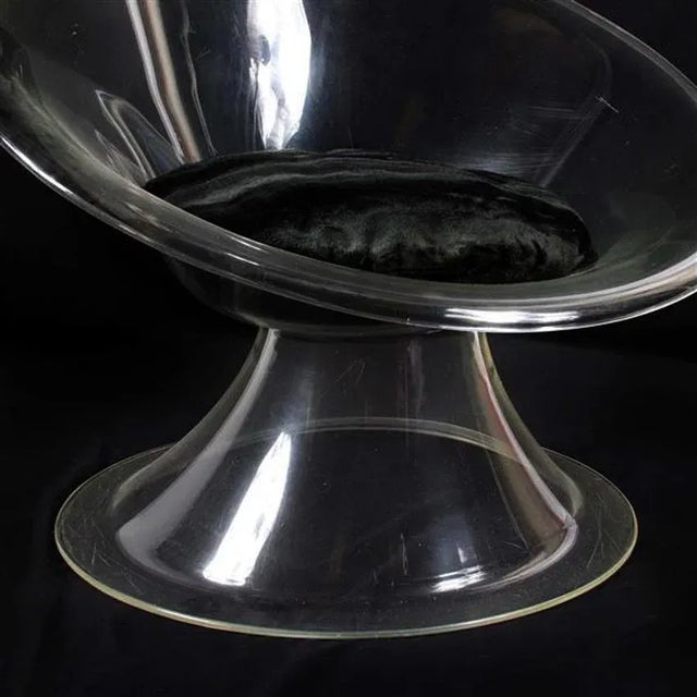 Erwine & Estelle Laverne Buttercup Lucite Lounge Chair by Erwin & Estelle Laverne For Sale - Image 4 of 7